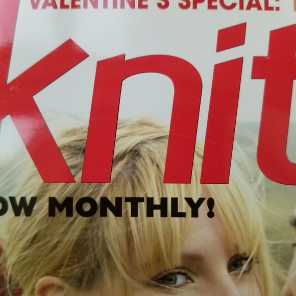 Rare, Collectible UK Knitting Magazine Special Valentine's day Issue February 05 - Picture 3 of 5